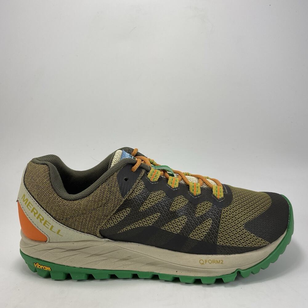 Merrell Antora 2 Trail Running Shoes Womens Size 8 Green 'See America' Athletic